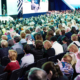 Many people at conference