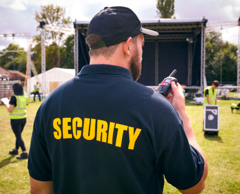 Event security for performers